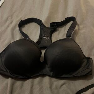 Women's Black Racerback Bra